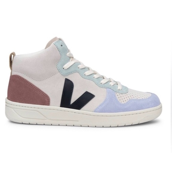 Veja Shoes - Veja Women's V-15 Suede High Top Sneakers